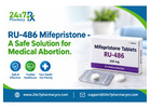 RU-486 Mifepristone - A Safe Solution for Medical Abortion.