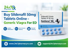 Buy Sildenafil 50mg Tablets Online - Generic Viagra For ED
