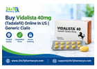 Buy Vidalista 40mg (Tadalafil) Online In US | Generic Cialis