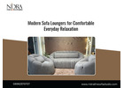 Modern Sofa Loungers for Comfortable Everyday Relaxation