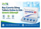 Buy Caverta 50mg Tablets Online In USA - Generic Sildenafil