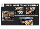 For superior print quality, businesses go for Canon large format printers