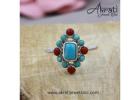 Get Noticed with Akrati Jewels' Wholesale Blue Turquoise Jewelry