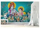 Exquisite Lord Radha Krishna Wallpaper Mural Collection