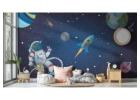 Create a Cosmic Retreat with Space Theme Wallpaper