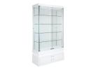 Space-Saving Tall Mirrored Cabinet | Glass Cabinets Direct
