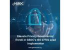 Elevate Privacy Governance: Enroll in GSDC’s ISO 27701 Lead Implementer