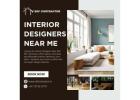 Top Interior Designers Near Me for Home & Office Projects