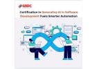 How Certification in Generative AI in Software Development Fuels Smarter Automation.