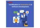 Top Use Cases You’ll Master with a Certification in Generative AI in Software Development.