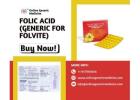 Online Folic Acid Tablets & Folvite | Shop Online at OnlineGenericMedicine