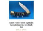 Find the extremely lightweight and compact Switchblade Knife available in two variants