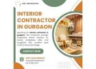 Top-Rated interior contractor in gurgaon for Homes & Offices