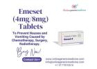 Order Emeset (4mg/8mg) – Effective Ondansetron Tablet | OnlineGenericMedicine