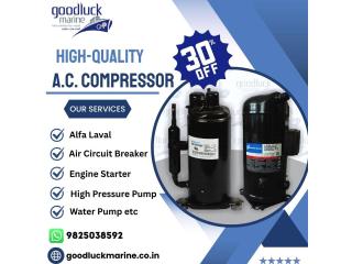 High-Quality A.C. Compressor | Durable & Energy Efficient Unit High-Quality A.C. Compressor | Durable & Energy Efficient Unit