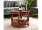 The Urban Loft Solid Wood Coffee Table