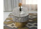 The Nordic Nest Industrial Coffee Table
