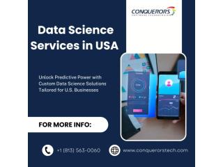 Data Science Services in USA | Conquerors Tech Data Science Services in USA | Conquerors Tech