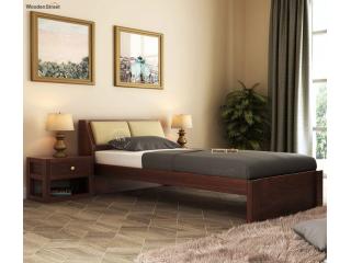 Classic Solid Wood Single Bed for Cozy Comfort Classic Solid Wood Single Bed for Cozy Comfort