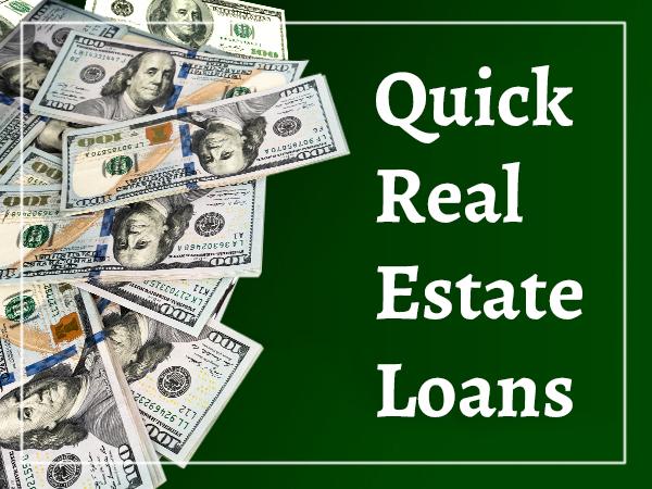 ANY TYPE OF REAL ESTATE LOAN ANY TYPE OF REAL ESTATE LOAN