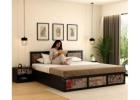 Modern Bed with Strong Build and Clean Design