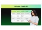Verified Surgeons Email List – Reach Surgical Professionals
