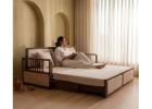 Smart Living Essential with Wooden Street Sofa Bed