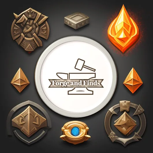 Forge and Finds logo