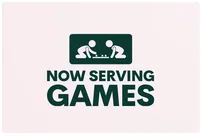 Now Serving Games logo