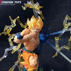 bestseller No Brand Dragon Ball ZERO Saiyan Goku Figure 19CM