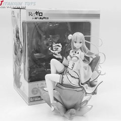 No Brand Kotobukiya Re: Zero -Starting Life in Another World- Emilia (Repro) ANI Statue detail image