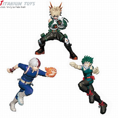 bestseller No Brand My Hero Academia Enter The Hero 3 set