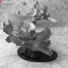 No Brand Naruto Flame Wave Feng Shui Boxed Figure 20CM detail image
