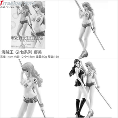 No Brand One Piece - Nautical King - Nami - Sexy Beauty Girl Series Boxed Figure - 14CM detail image