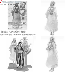 No Brand One Piece - Nautical King - Princess Vivi - Sexy Beauty Girl Boxed Figure - 16CM detail image