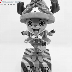 No Brand One Piece Nautical King Christmas Gift Qiao Ba Boxed Handmade Decoration Model 16CM detail image