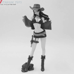 No Brand One Piece Nautical King Cowboy Robin Standing Sexy Beauty Girl Series Boxed Figure 25CM detail image