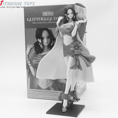 No Brand One Piece Nautical King Female Emperor Cape Standing Pink Clothes Boxed Figure 25CM detail image