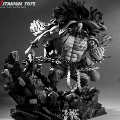 No Brand One Piece Nautical King Four Emperors Kato Boxed Figure 19CM detail image
