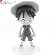 No Brand One Piece Nautical King Luffy Boxed doll hand-made ornaments model about 11.5CM detail image
