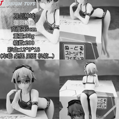 No Brand Sword Art Online Asada Shino Swimsuit Figure 15CM detail image