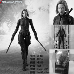 No Brand The Avengers SHF Black Widow 15CM detail image