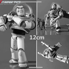 No Brand Yamaguchi Buzz Lightyear Gear joint eye movable Boxed Figure 12CM detail image