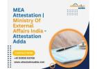 MEA Attestation | Ministry Of External Affairs India - Attestation Adda