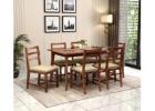 Used Dining Table Set Solid Wood, Excellent Condition