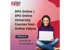 DPU Online | DPU Online University Courses Fees - Online Vidyaa