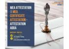 MEA Attestation | MEA Certificate Attestation - Attestation Adda