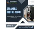 Top Brand Speakers for Rent – Dubai’s Trusted Rental Service