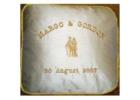 Personalised Anniversary Cushion