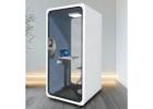 Mobile Sound Booth for 1 Person - Network Interface and Power Supply